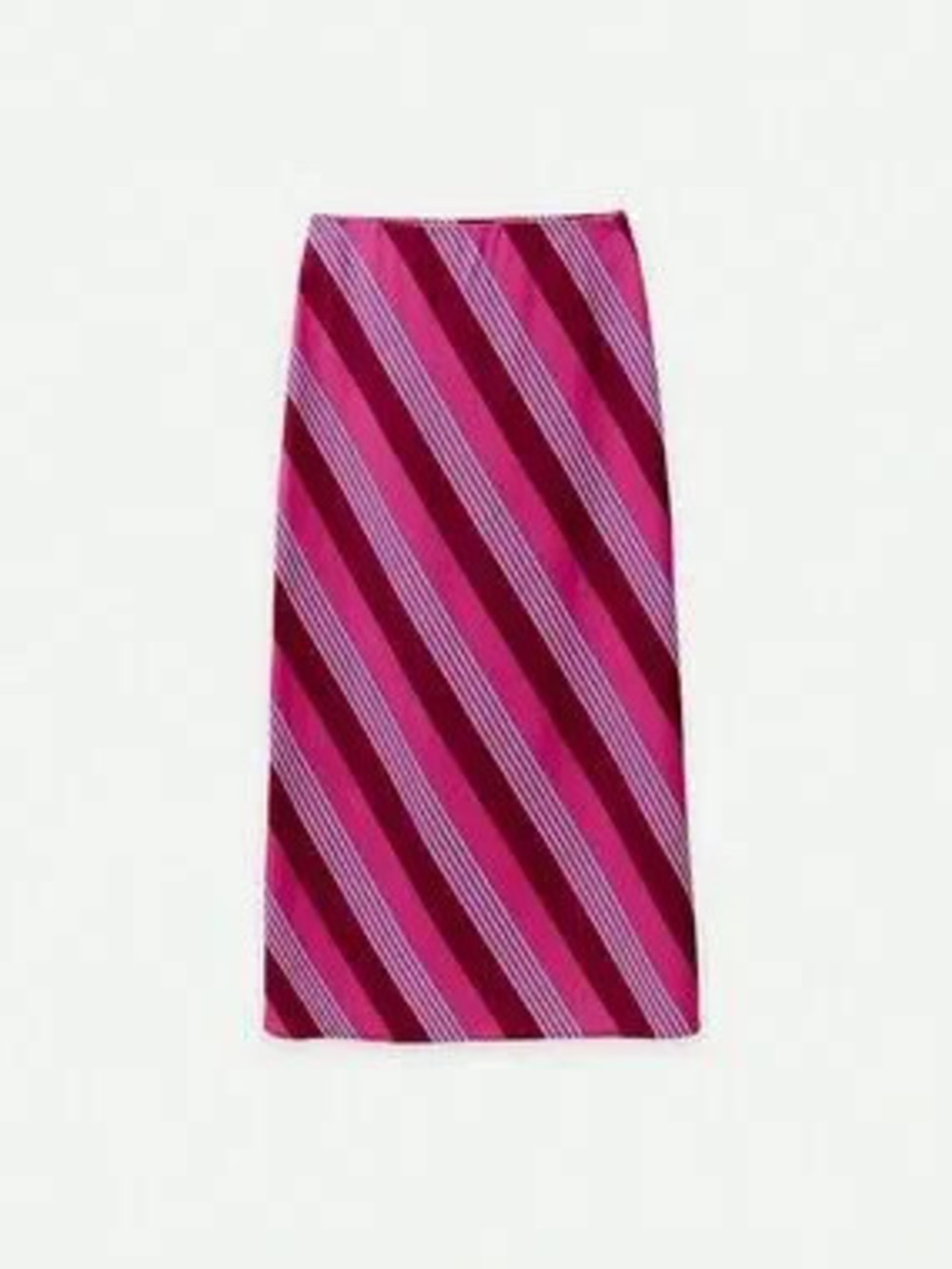 Multicolor Casual Women's Striped Maxi Skirt.